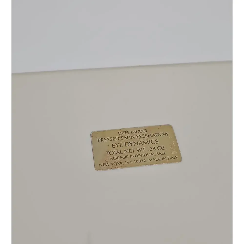 Estee Lauder Pressed Satin Eyeshadow Eye Dynamics Palette .28 oz. Discontinued